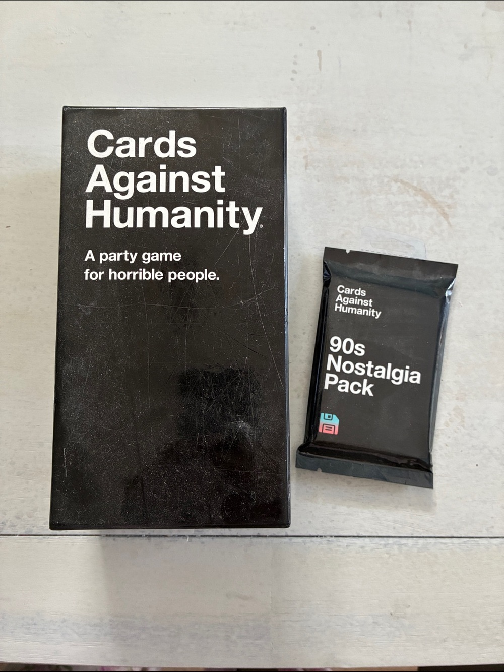 Cards against humanity plus 90s Nostalgia Pack - Black